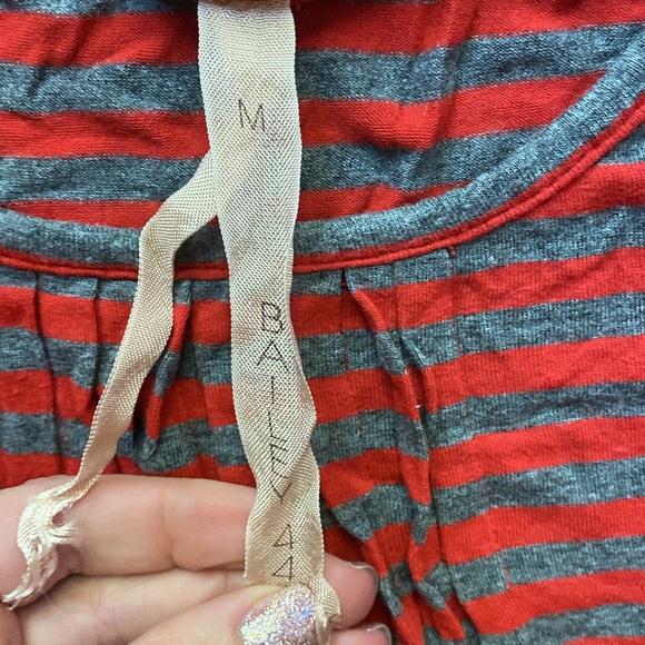 Bailey 44 soft tee with flutter cap sleeve - Picture 2 of 2